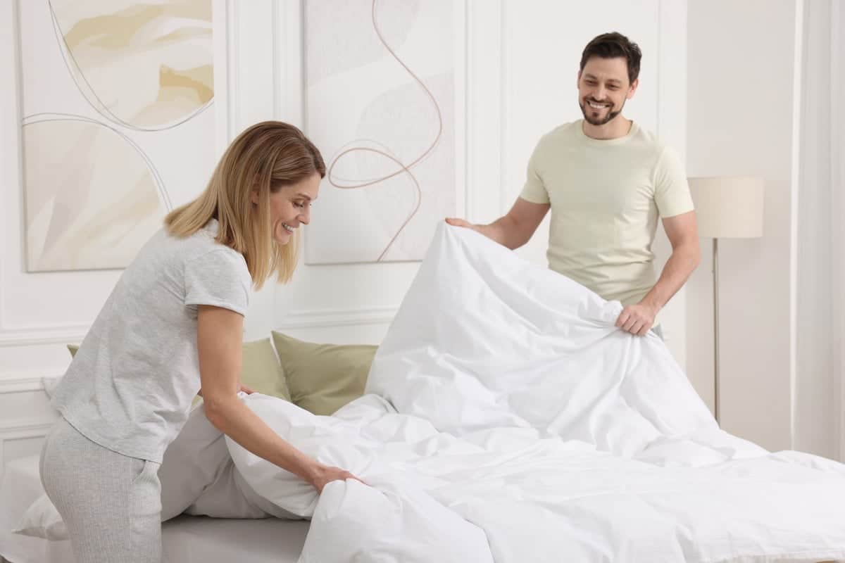 “bed sheets shouldn’t be changed monthly or every two weeks” an expert reveals the exact frequency