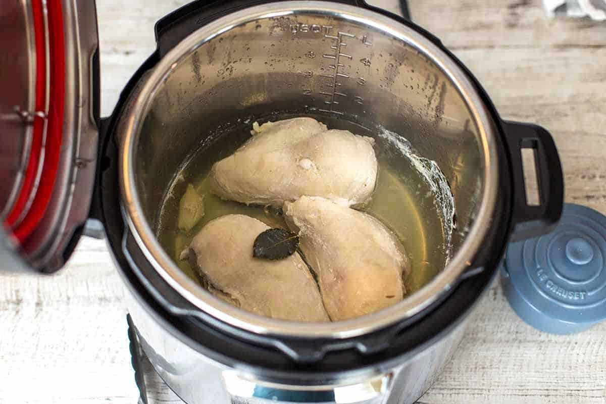 how long to cook frozen chicken in an instant pot