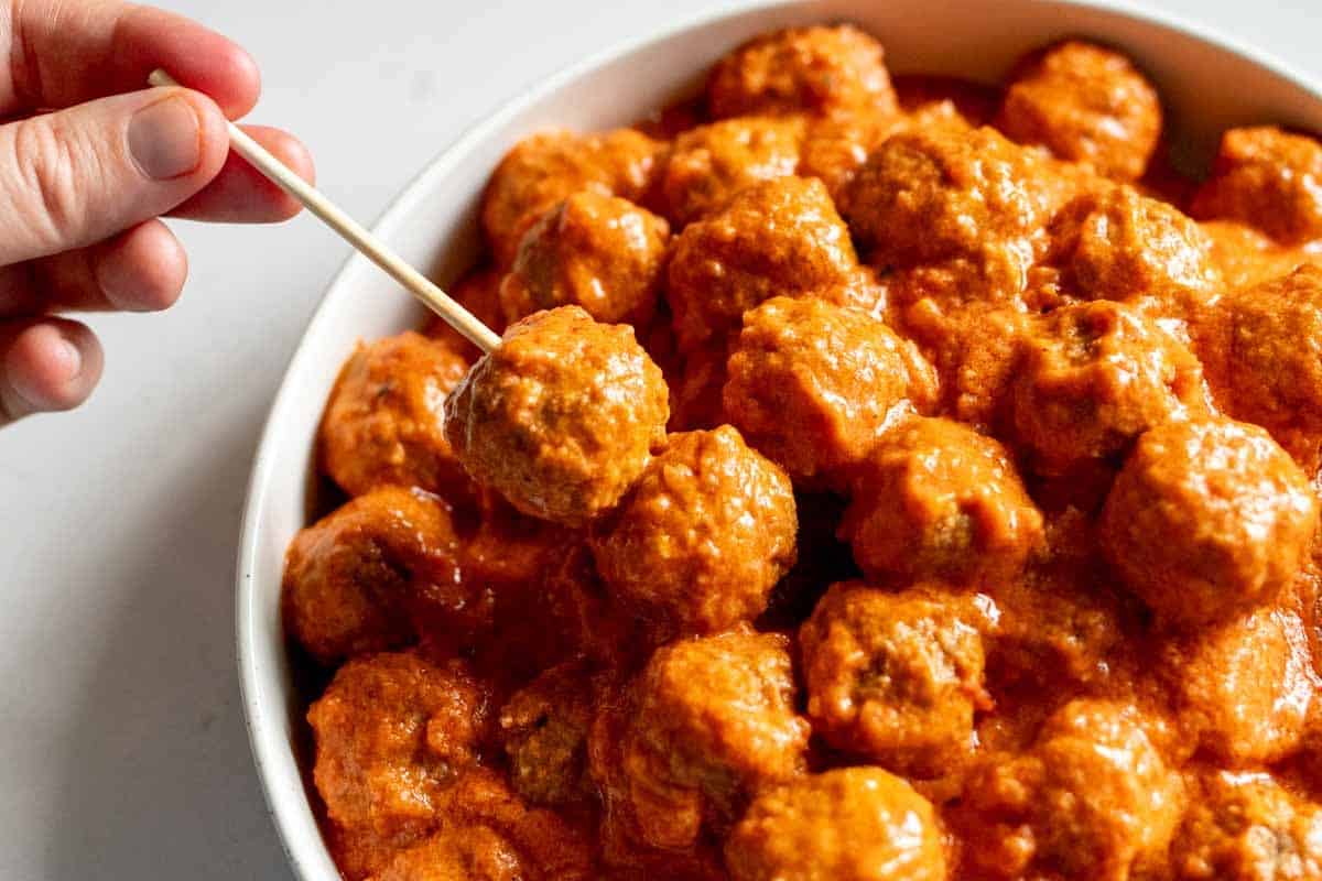 how long to cook frozen meatballs in a crockpot